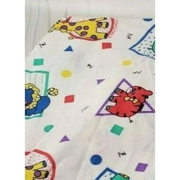 Vintage Dundee Circus Animals Standard Fitted Crib Sheet Unisex - Picture 4 of 5